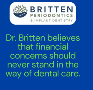 Dr. Britten offers affordable dental care in Clearwater with flexible payment plans and insurance support.