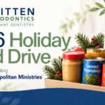 Britten Periodontics 2026 Holiday Food Drive benefiting Metropolitan Ministries in Clearwater Florida